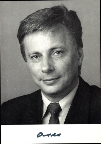 Postcard politician rainer - politician,